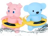 Baby Bath Tub with Temperature 2 Types Infant Baby Bath thermometer Shower Water
