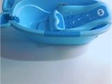 Baby Bath Tub with thermometer Plastic Baby Bathtubs with Bath Shampoo Chair Seat