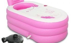 Baby Bathtub and Spa Inflatable Bathtub Pedicure Foot Shampooer Piscina Sauna