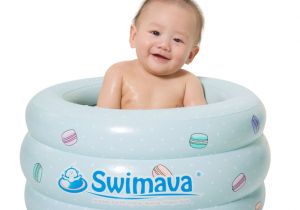 Baby Bathtub and Spa New P3 Swimava Le Macaron Mini Baby Bathing Tub 0 24 Months