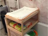 Baby Bathtub Changing Table Over Bathtub Changing Table for Small Spaces Ikea Hackers