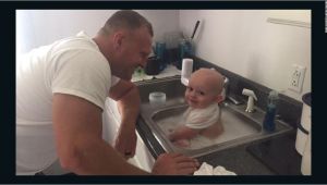 Baby Bathtub Dam West Virginia State Troopers Care for Child Found Covered