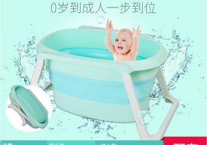 Baby Bathtub Dimensions Foldable Baby Bath Tub Bath Seat Included Easy to Fold