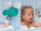 Baby Bathtub Faucet Cover Hippo or Elephant Bath Tub Faucet Spout Cover Protector