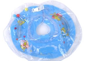 Baby Bathtub Float Inflatable Newborn Swimming Neck Circle Baby Float Ring