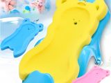 Baby Bathtub Foam Pad Baby Infant soft Bath Sponge Seat Anti Slip Foam Mat Body