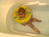 Baby Bathtub for 9 Month Old Two Months and Five Days Old Baby Swimming In the Bathtub