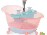 Baby Bathtub for Dolls Baby Born Musical Foaming Bathtub Tar