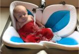 Baby Bathtub for Sink Blooming Bath Flower Bath Tub for Baby Blooming Sink Bath