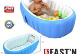 Baby Bathtub for Travel Baby Inflatable Bathtub Children Anti Slippery Foldable