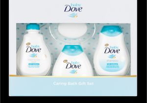 Baby Bathtub Gift Set Baby Dove Caring Baby Bath Set