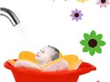 Baby Bathtub In Sink Baby Bathtub Newborn Foldable Flower Blooming Bath Tub