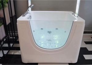 Baby Bathtub Jacuzzi thermostatic Hot Tub for Kids Freestanding Acrylic Baby