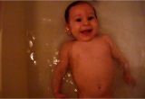 Baby Bathtub Laughing Cute Baby In Bathtub Laughing