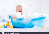 Baby Bathtub Laughing Happy Laughing Baby Taking A Bath Playing with Foam