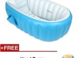 Baby Bathtub Malaysia Intime Inflatable Baby Bath Tub Blue Free Hand Pump
