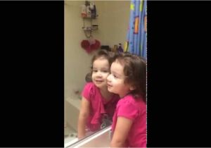 Baby Bathtub Mirror Baby Singing In Bathroom Mirror