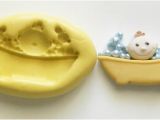 Baby Bathtub Mold Baby In Bathtub Mold 467 Silicone Mold Craft Mold by Minimolds