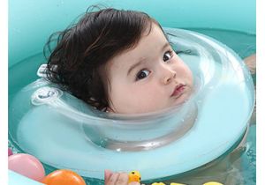 Baby Bathtub Neck Float Baby Swimming Neck Float Ring Safety Aid Tube Infant Swim