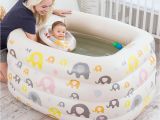 Baby Bathtub No 4th Floor Insulation Inflatable Square Plastic Safety