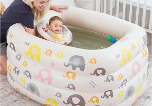 Baby Bathtub No 4th Floor Insulation Inflatable Square Plastic Safety