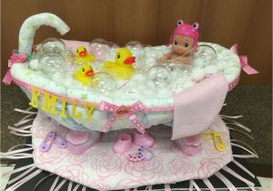 Baby Bathtub No Made A Diaper Bathtub Out Of Diapers for A Co Worker
