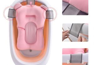 Baby Bathtub Pillow Baby Bath Tub Pillow Pad Lounger Air Cushion Newborn