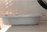 Baby Bathtub Planter Vintage French White Enamel Baby Bath Tub Planter