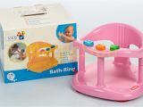 Baby Bathtub Ring Seat with Suction Cups Infant Baby Bath Tub Ring Seat Keter Pink Fast Shipping