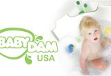Baby Bathtub Separator Babydam Bathtub Divider for Babies & toddlers