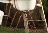Baby Bathtub Stand Vintage Baby Bath Tub with Floor Stand