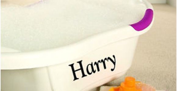 Baby Bathtub Stickers Baby Boys Personalised Bath Sticker for Child Bath Baby