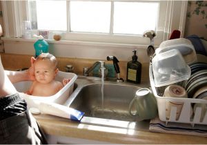 Baby Bathtub that Fits In Sink Baby Bath In Sink Domestic Life