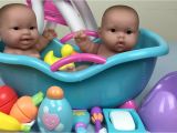 Baby Bathtub toys R Us Twin Baby Dolls Bath Time Pretend Play Feeding Potty Time