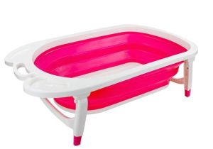 Baby Bathtub Uae Children Folding Bath Tub Pink