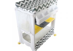 Baby Bathtub Uk My Babiie Mbch Chevron Baby Bath and Changing Unit at Baby