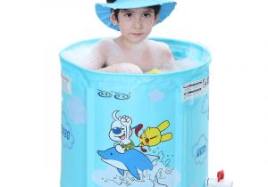 Baby Bathtub Used Thicker Version Deluxe Edition Inflatable Baby Bath Bucket
