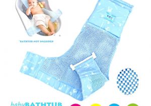 Baby Bathtub with Net Baby Bathtub Sling Net Blue