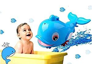 Baby Bathtub with Sprayer Amazon Cute Swimming Dolphin Spray Water Bath toys