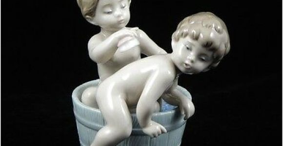 Baby Bathtubs for Twins Figurines Lladro Decorative Collectible Brands