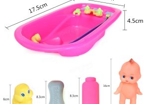 Baby Doll Bathtub Set Baby Doll In Bath Tub with Shower Accessories Set Kids