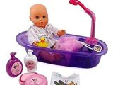 Baby Doll Bathtub Set Little Baby 13" Bathtime Doll Bath Set for Kids Amazon