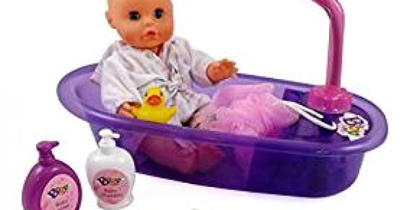 Baby Doll Bathtub Set Little Baby 13" Bathtime Doll Bath Set for Kids Amazon