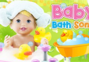 Baby Doll Bathtubs New Baby Bath song ♥toy Nursery Rhyme♥ How to Bath Baby