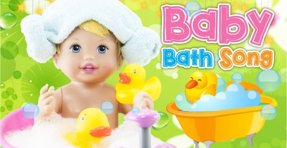 Baby Doll Bathtubs New Baby Bath song ♥toy Nursery Rhyme♥ How to Bath Baby