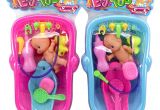Baby Doll for Bathtub Magideal 1set Random Baby Doll Duck Bath Tub for Bathroom Shower