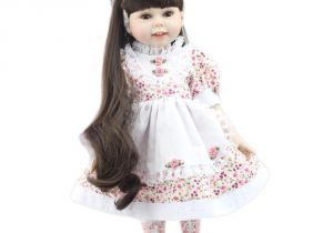 Baby Doll for Bathtub Npk 18 Inch American Full Vinyl Girl Doll Princess Bath toys Gift