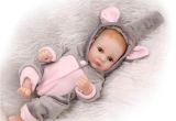 Baby Doll for Bathtub Npk Baby Bath toys Doll Full Body Silicone Vinyl 27cm 11 Simulation