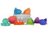 Baby In Bathtub toy Party Squirties Sea Baby Bath toys Elegant Baby