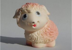 Baby Lamb Bathtub soviet Rubber toy Rubber Sheep Baby Bath toy Little Sheep
